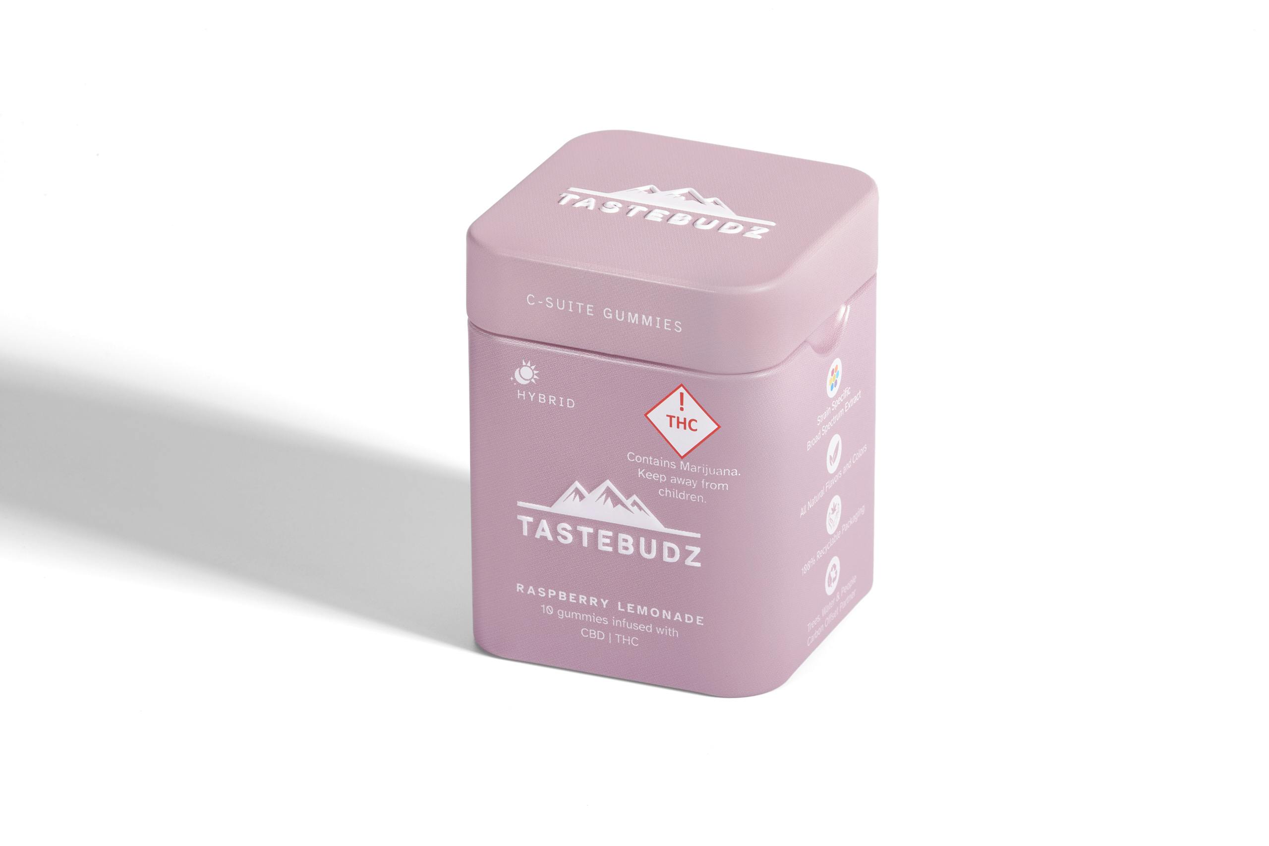 Raspberry Lemonade 50:1 Rosin Gummies | [20pk] (1000mg CBD/20mg THC)