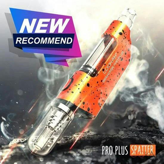 Lookah Seahorse Pro Plus Orange/Black Spatter