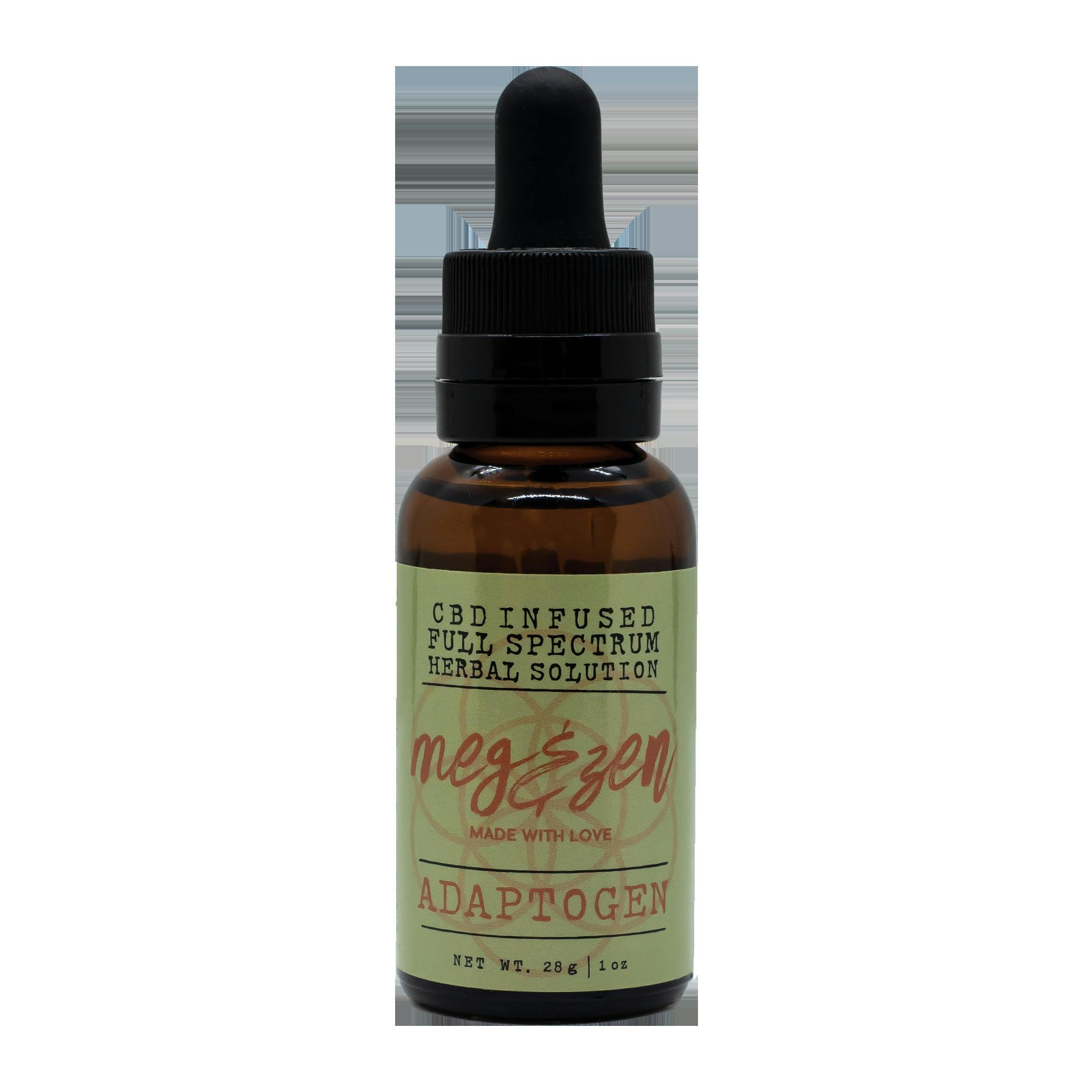Meg & Zen| Adaptogen Herbal Solution| 30mL