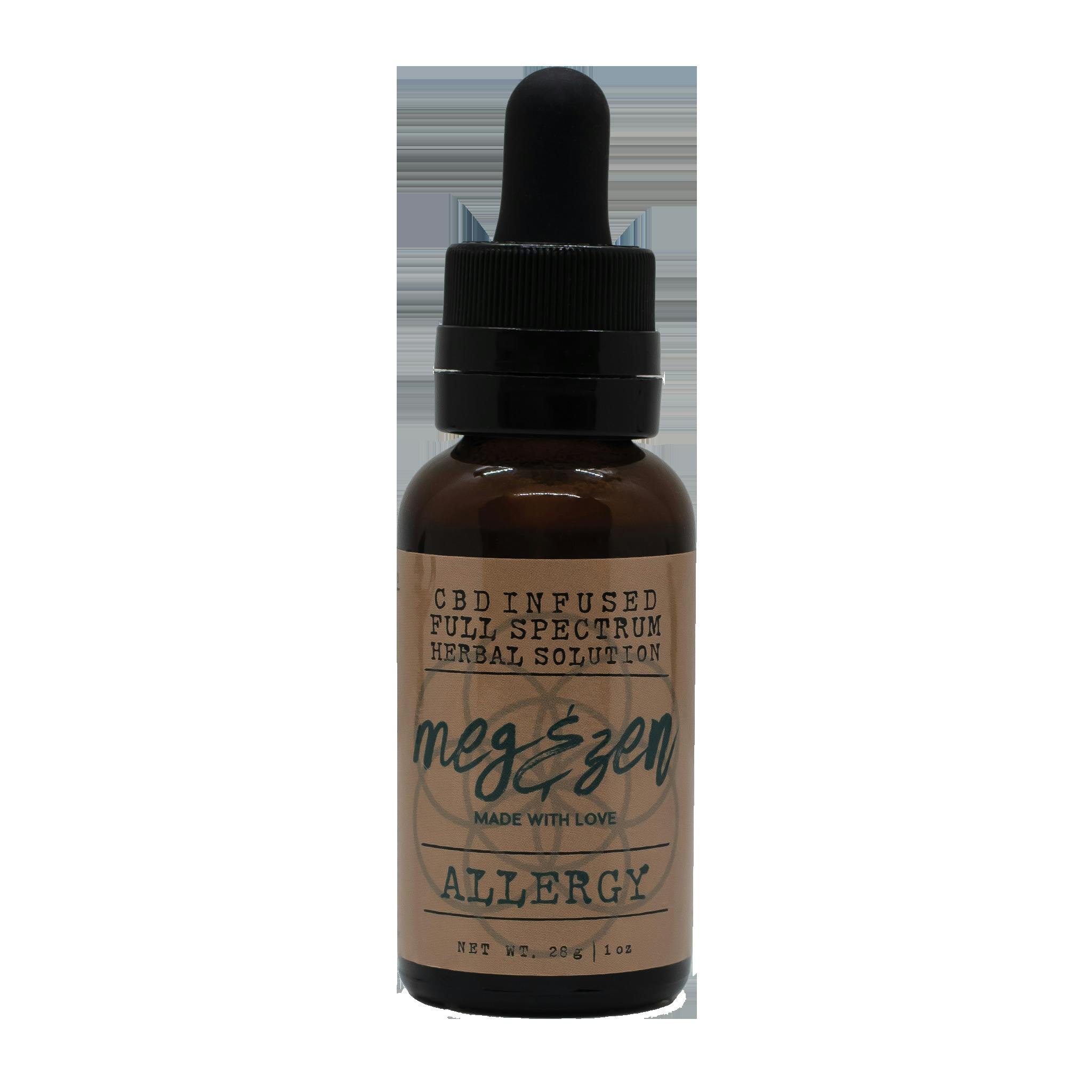 Meg & Zen| Allergy Herbal Solution| 30mL