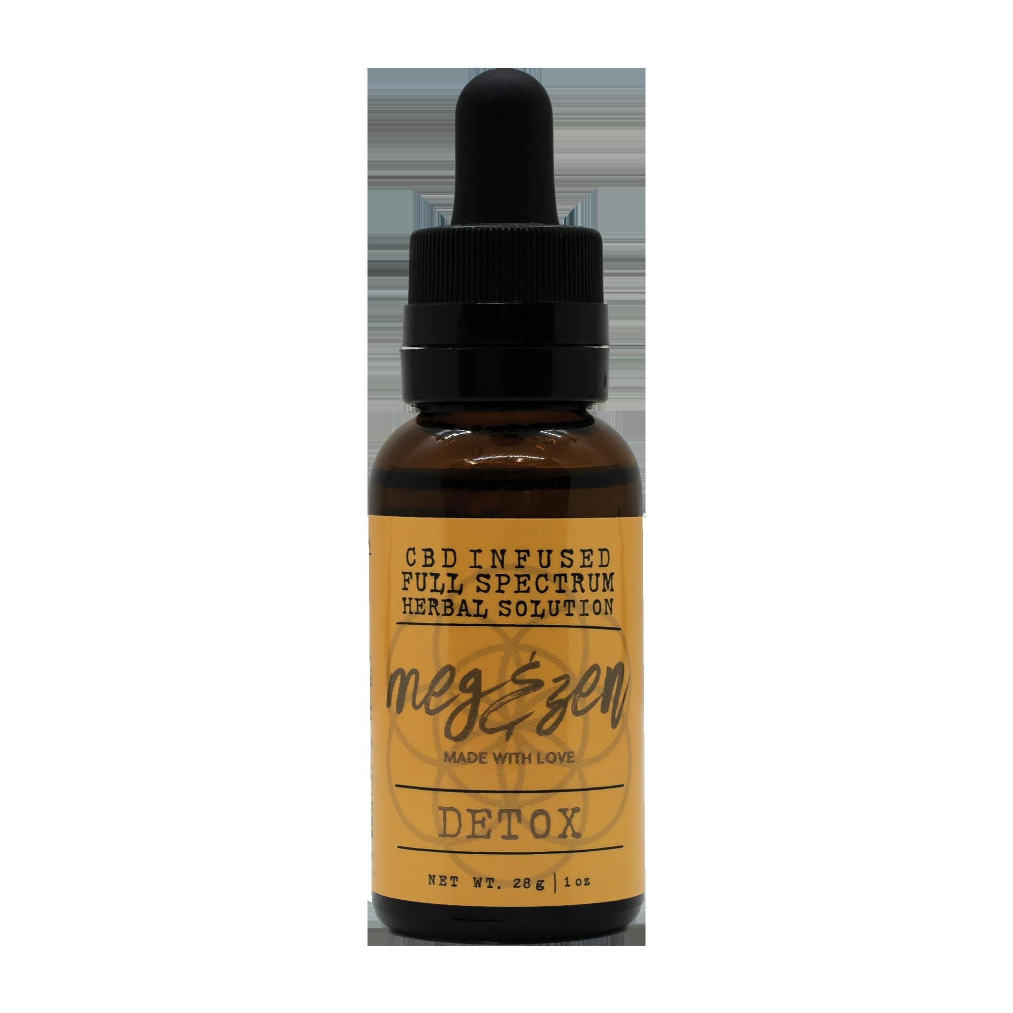 Meg & Zen| Detox Herbal Solution| 30mL