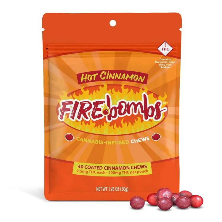 Joybomb Fire Bombs Gummies | Hot Cinnamon 100mg Rec