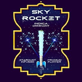 1.25G SKY ROCKET California Octane (s/h: 80%|20%) - Blue Sky