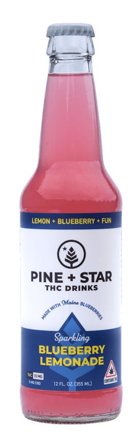 Pine & Star Blueberry Lemonade 10mg THC