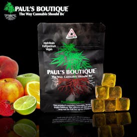 Hash Rosin GUMMIES 200mg Tangerine (Sativa) - Paul's Boutique