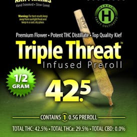 .95G PreRoll triple Threat Hybrid - AAA Pharms