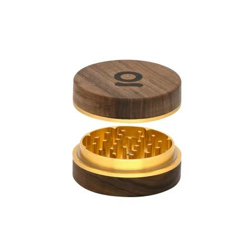 Gold Walnut 2-Piece Grinder