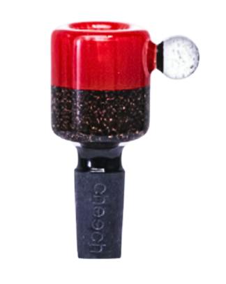 14mm Dichro Multicolour (Red)