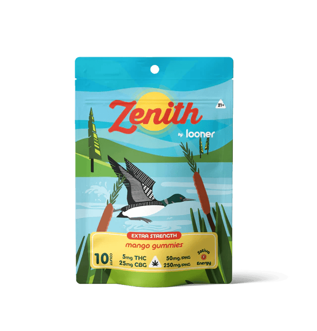 Extra Strength Gummies - 10ct Zenith Mango