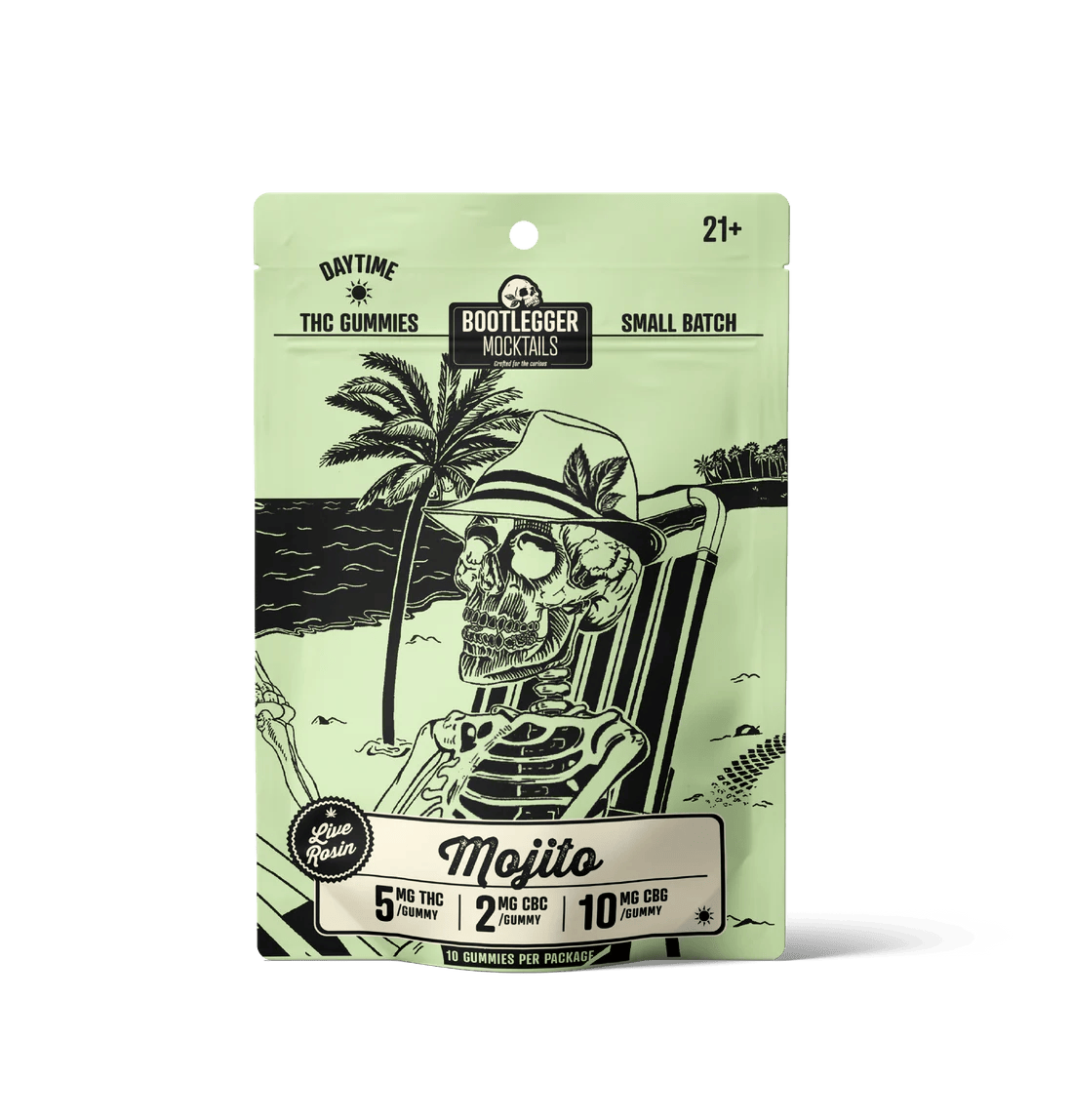 Live Rosin Gummies - 10ct Mojito