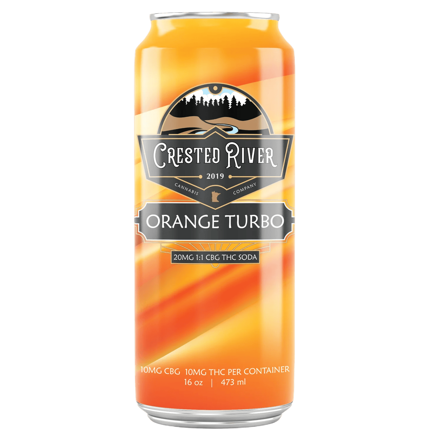 Crested River Sodas - Orange Turbo