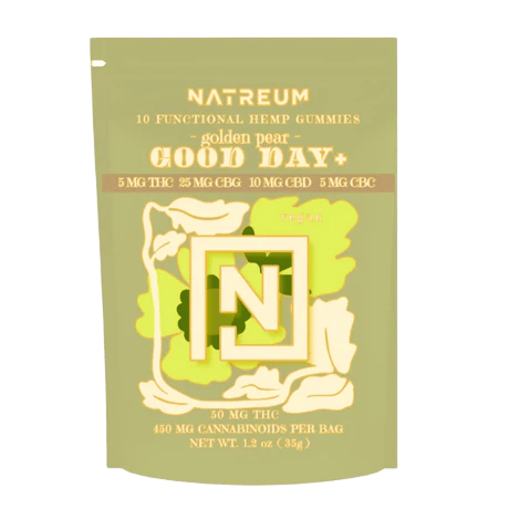 Natreum Good Day Plus Gummies - Golden Pear