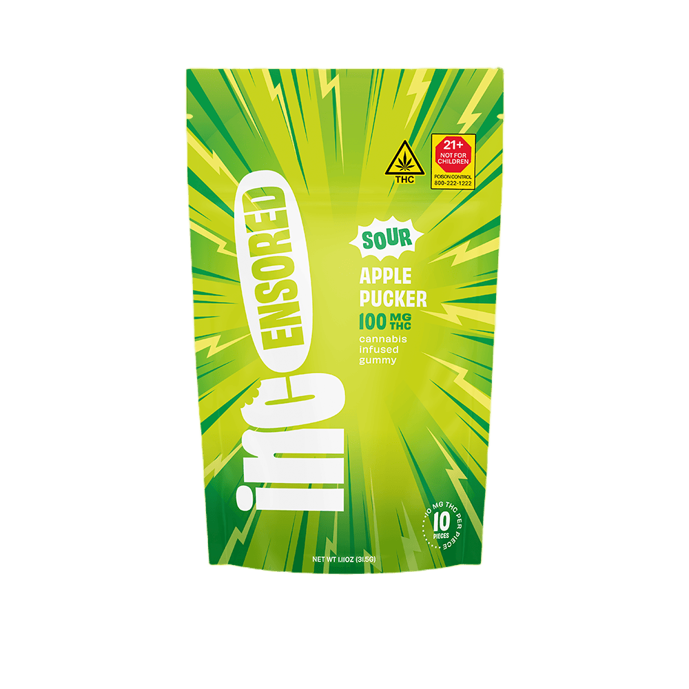 Incensored Gummy - Sour Apple Pucker