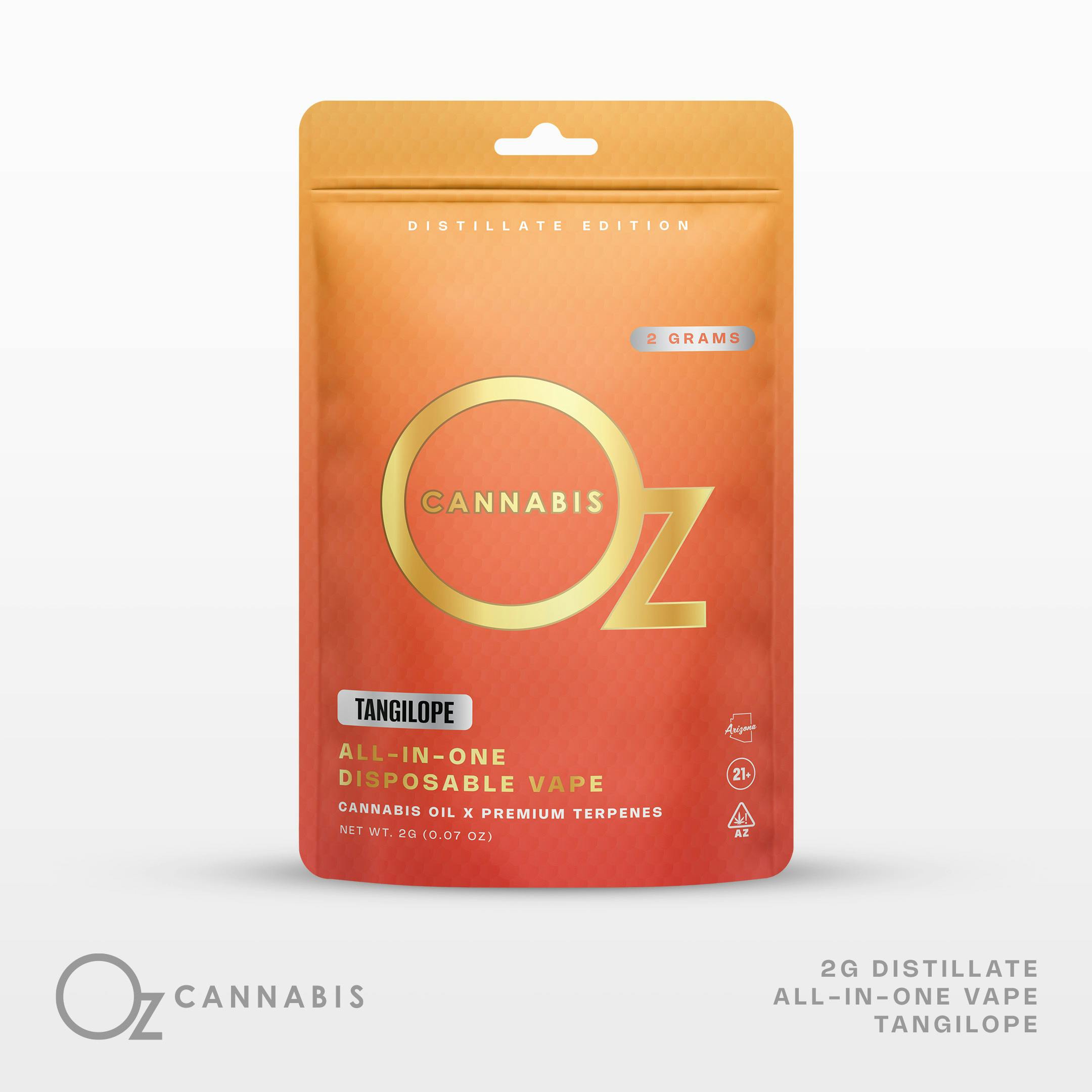 OZ Cannabis AIO Vape 2g Tangilope