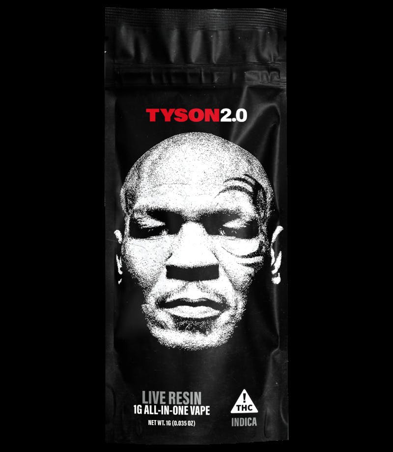 Tyson Live Resin Disposable Vape 1g ICC