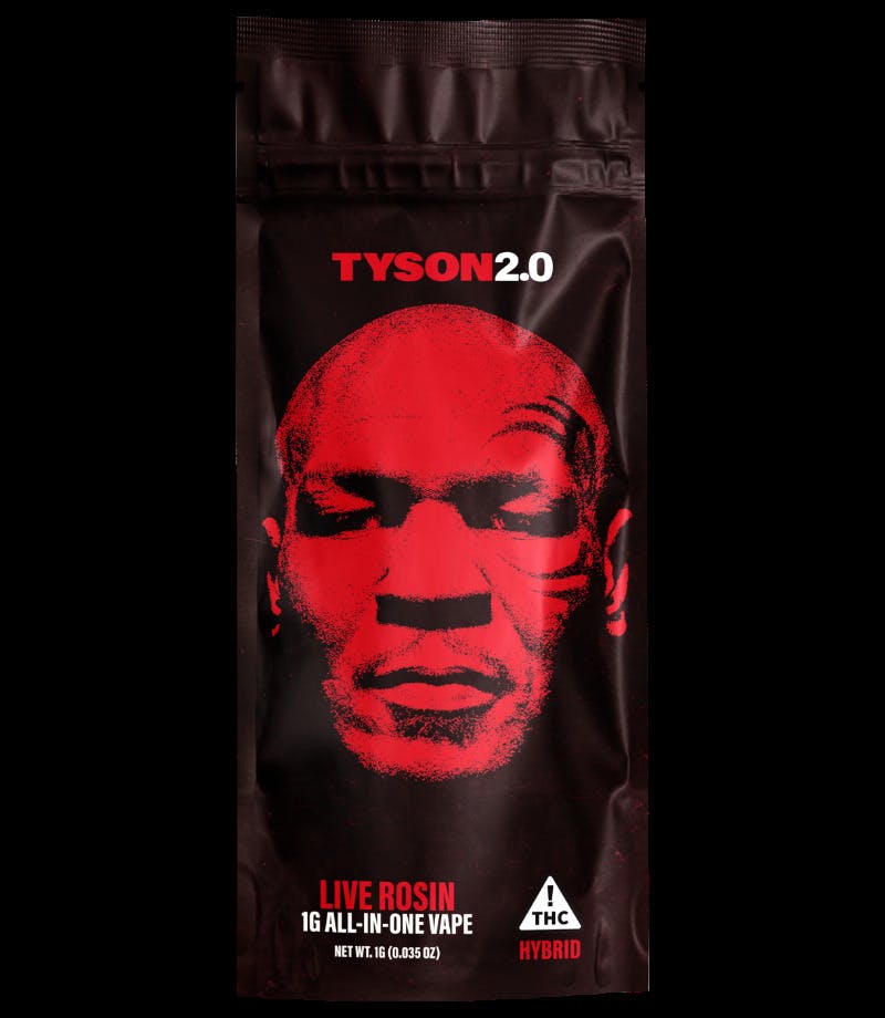 Tyson Live Resin Disposable Vape 1g Applepocalypse
