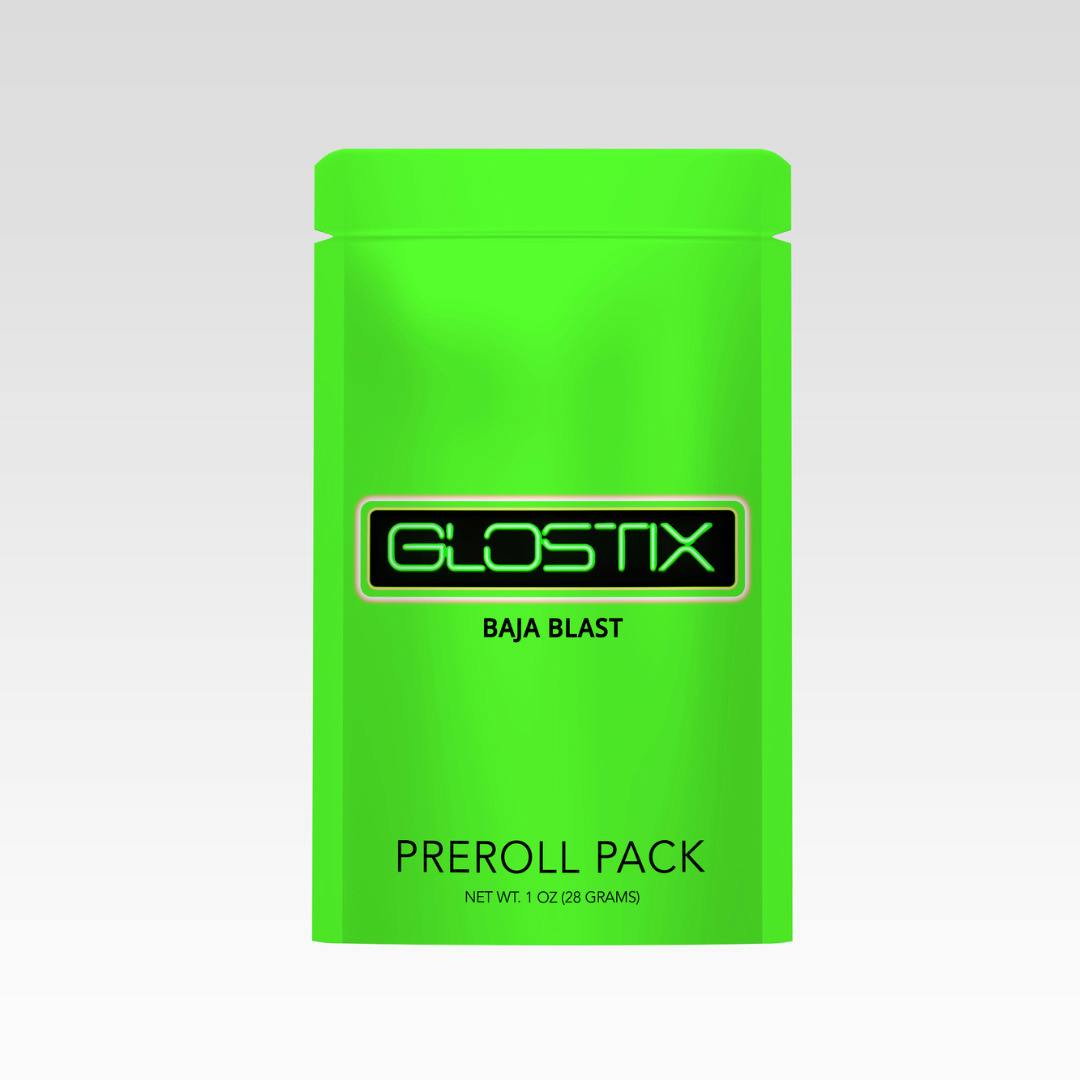 GloStix - 28pk Pre-Roll - Baja Blast