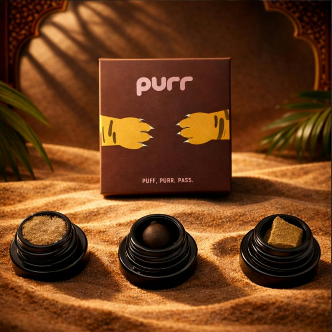 Purr - 1g Hash - Afghan Gold