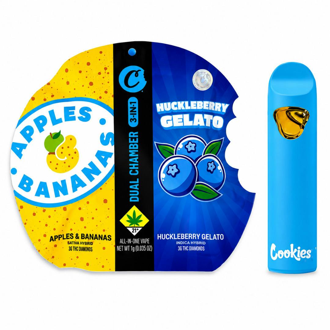Cookies - 2g Disposable - Apples & Bananas Huckleberry Gelato
