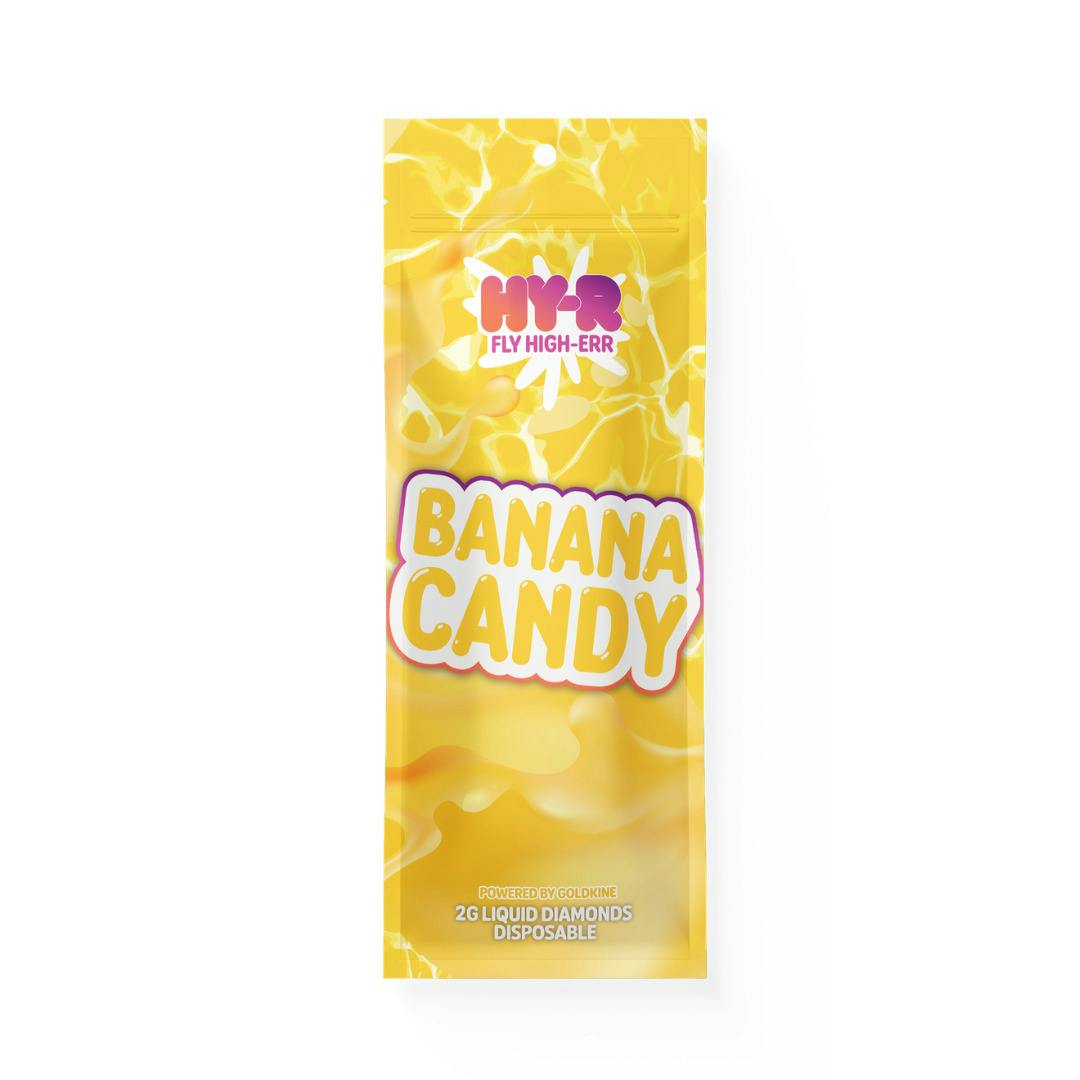 Hy-R - 2g Disposable - Banana Candy cannabis product