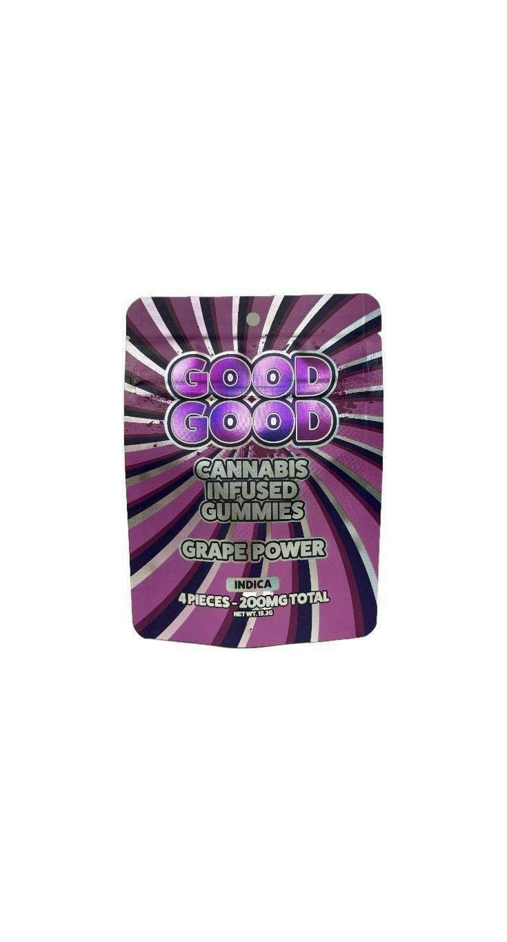 Good Good - 200mg Gummies 4pk - Grape Power