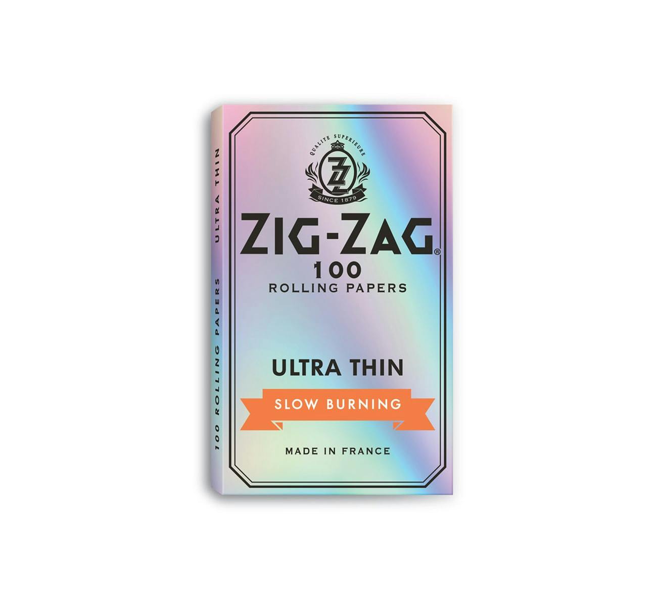 Zig-Zag - Single Wide Ultra Thin Rolling Papers (Silver)