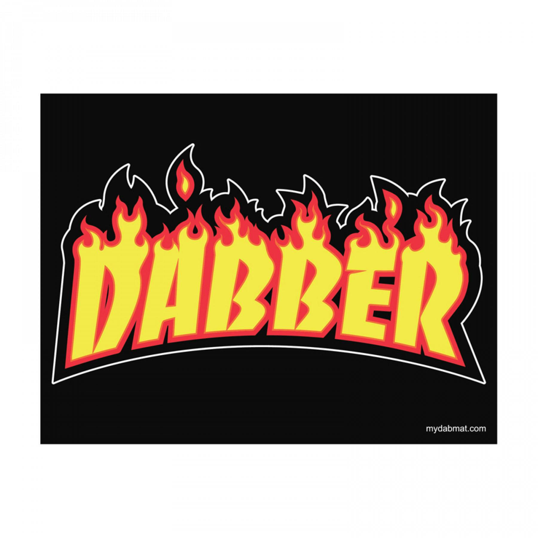 My Dab Mat - Dabber Fire Dab Mat (11" x 8.5")