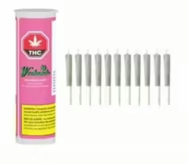 Weekends - BC OG Indica 10x0.5g Pre-Rolls