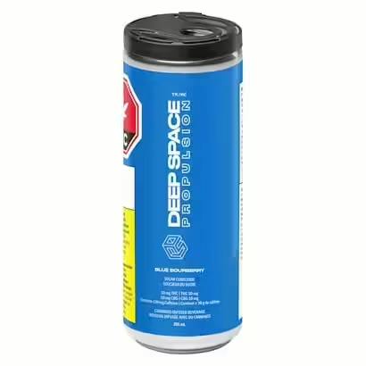 Deep Space - Propulsion Blue Sourberry Sugar Free Soda 355mL