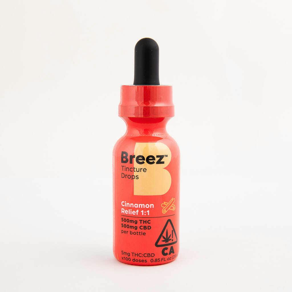 Breez - Tincture Drops -1000mg - Royal Mint - Sativa
