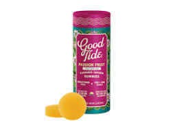 Good Tide - Passion Fruit 1:1:1 - 100mg Solventless Hash Rosin Gummies