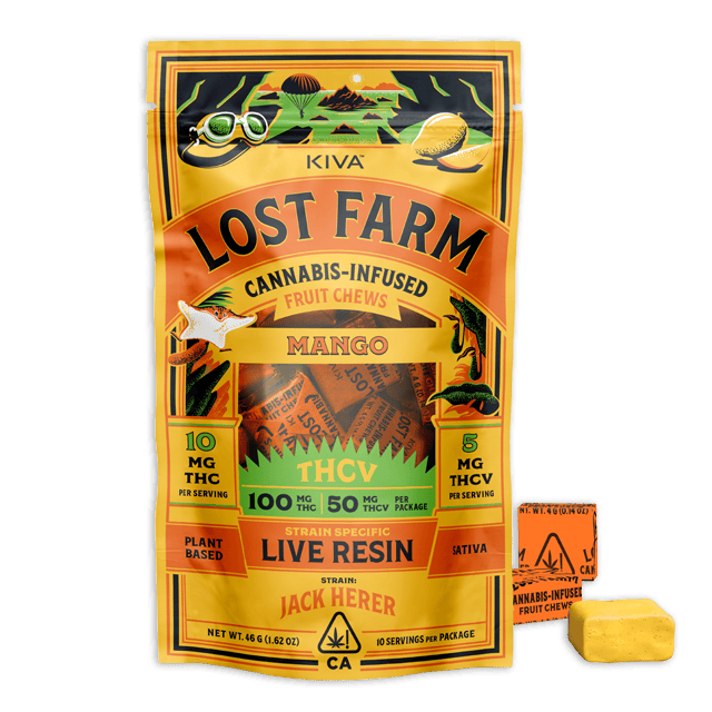 MANGO / JACK HERER LIVE RESIN FRUIT CHEWS + THCV