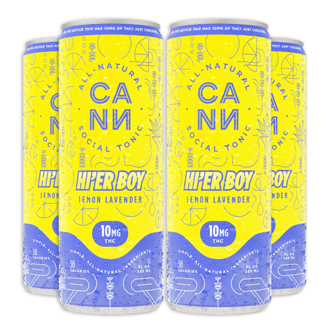 LEMON LAVENDER TONIC - HI'ER BOY - 4 PACK (48OZ)