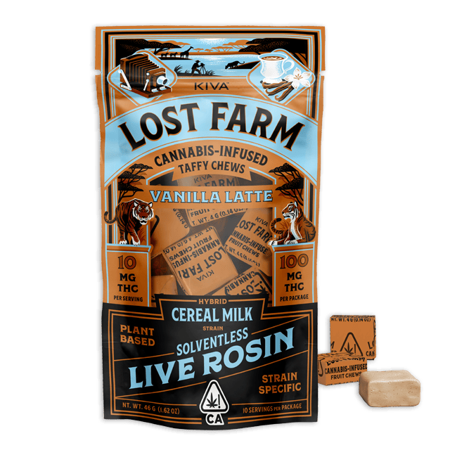 VANILLA LATTE / CEREAL MILK LIVE ROSIN FRUIT CHEWS (46G)