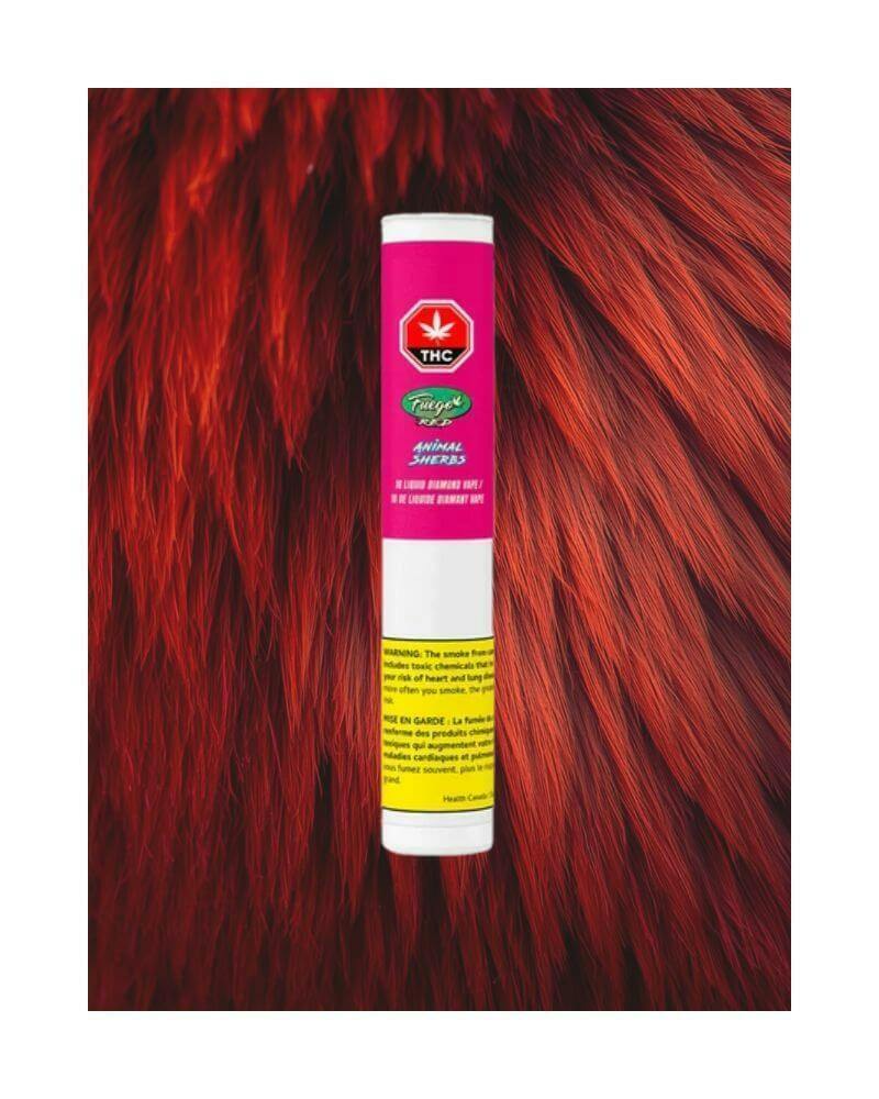 Red Animal Sherbs Liquid Diamond 510 Cart | 1g