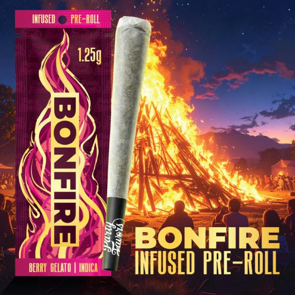 Berry Gelato | 1.25g | Infused | Bonfire cannabis product