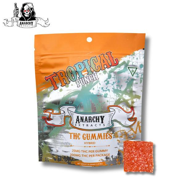 Tropical Punch | 25mg x 8pk | Anarchy cannabis product