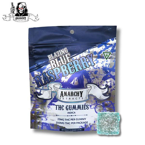 Blazing Blue Raspberry | 25mg x 8pk | Anarchy