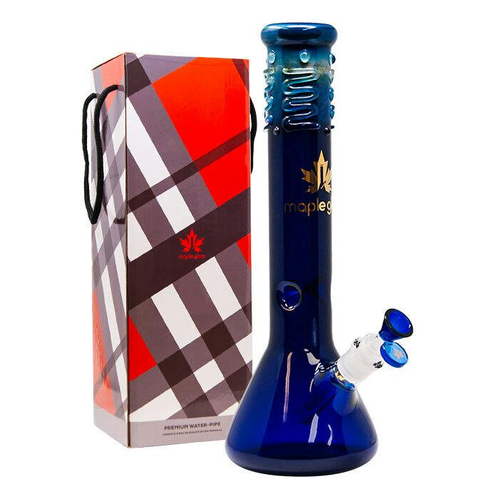 Maple Glass Beaker Bong 14 Inches