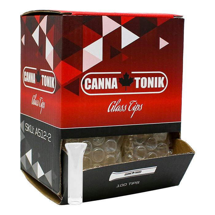 Cannatonik Glass Tips Flat End