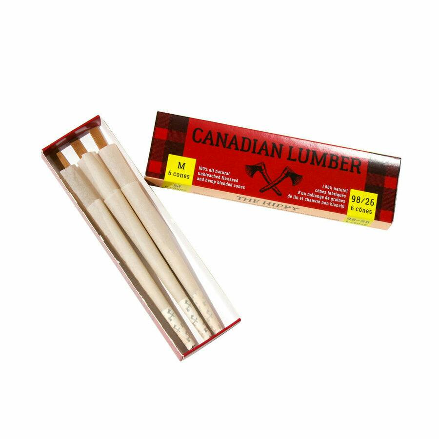 Hippy - 50/50 Blend Unbleached Pure Hemp & Flax Cones by Canadian Lumber