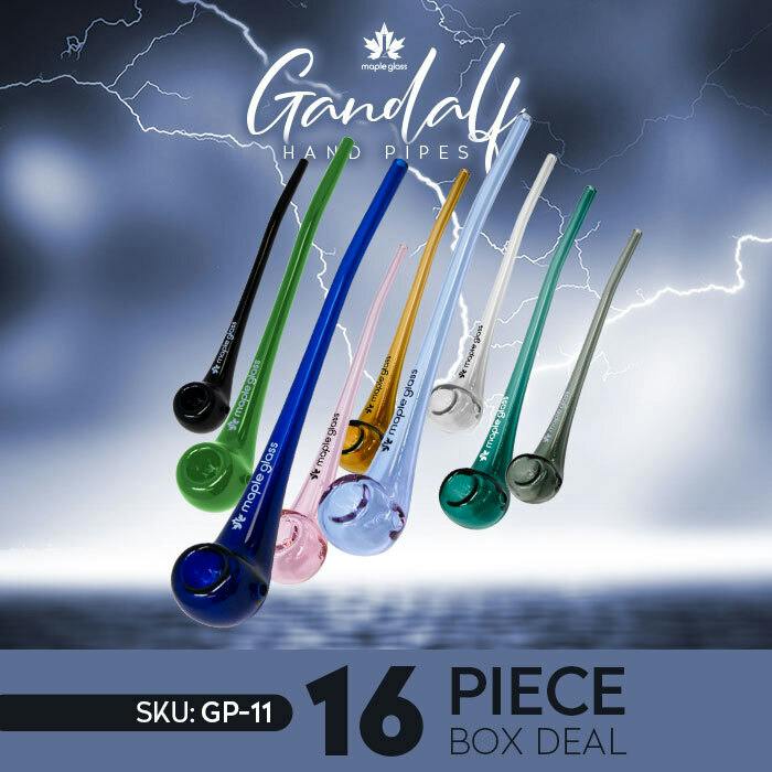 Maple Glass Gandalf Straight Pipe 10 Inches