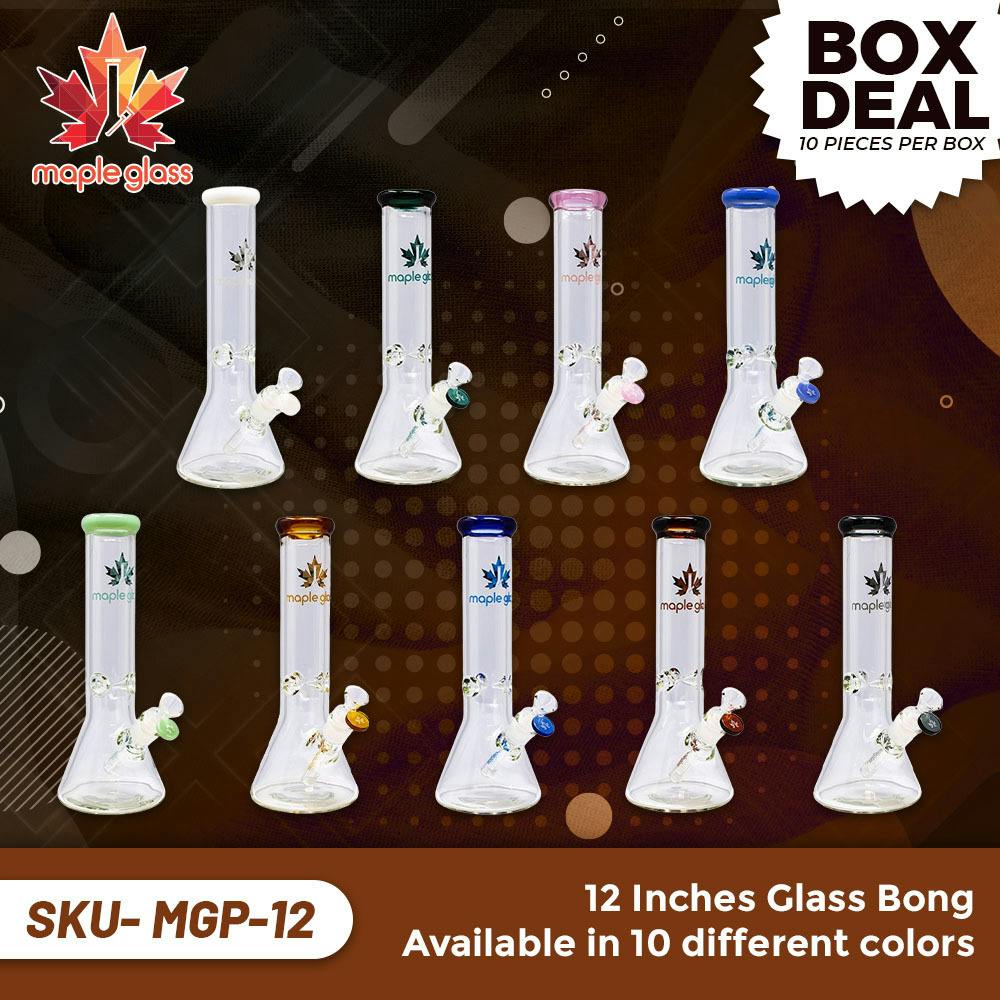 Maple Glass Ice Catcher 12 Inches