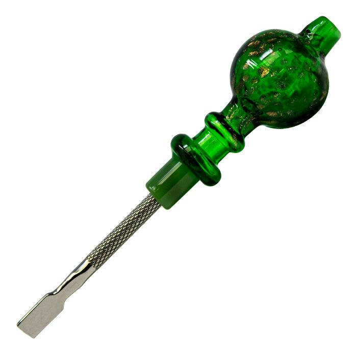 A-1842 Dabbing Stick and Carb Cap with Flat Scooper