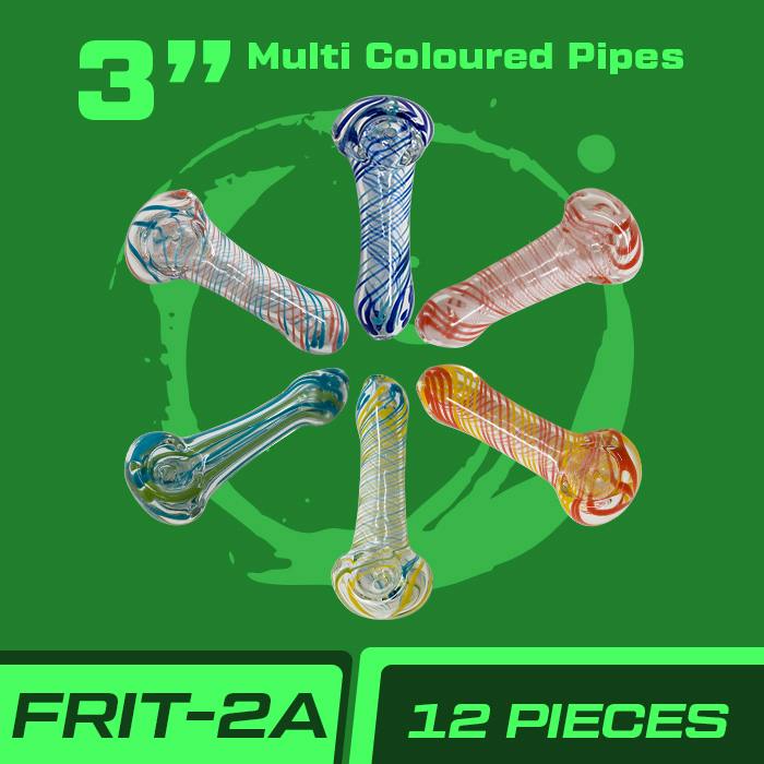 Shimmer Solid Color Pipe 3 Inches