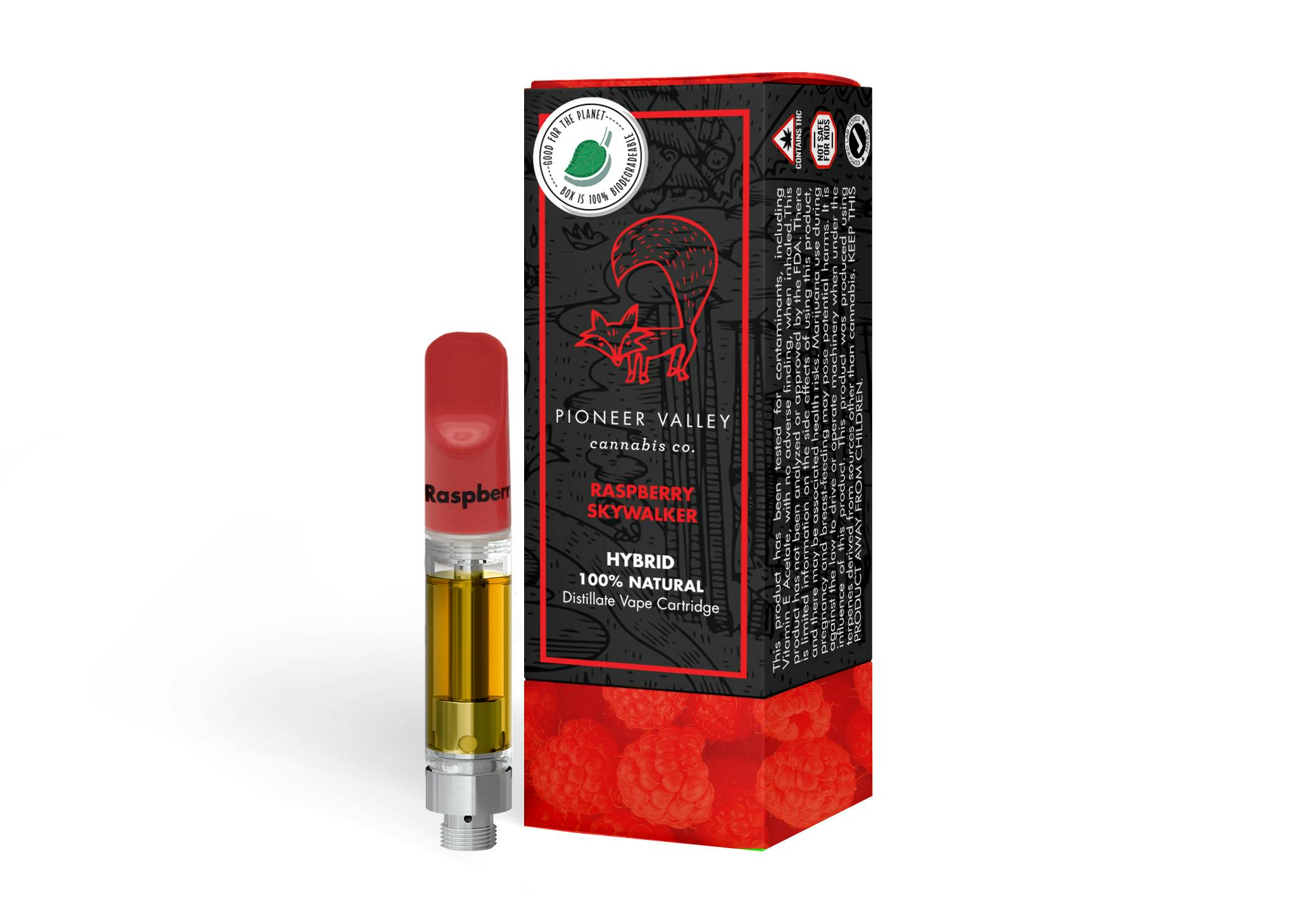 Raspberry SWOG Distillate Cartridge