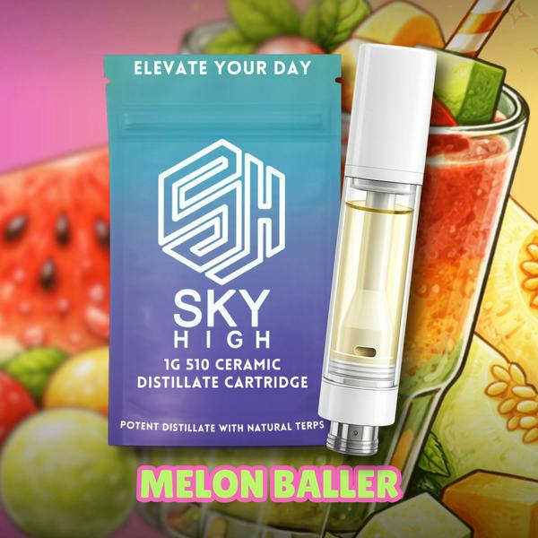 Melon Baller Distillate Cartridge