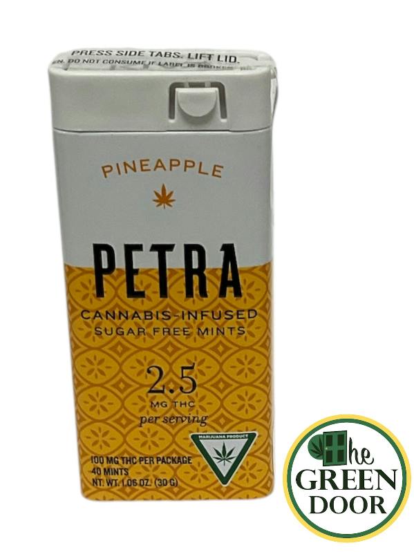 Petra - Pineapple - 100mg Mints