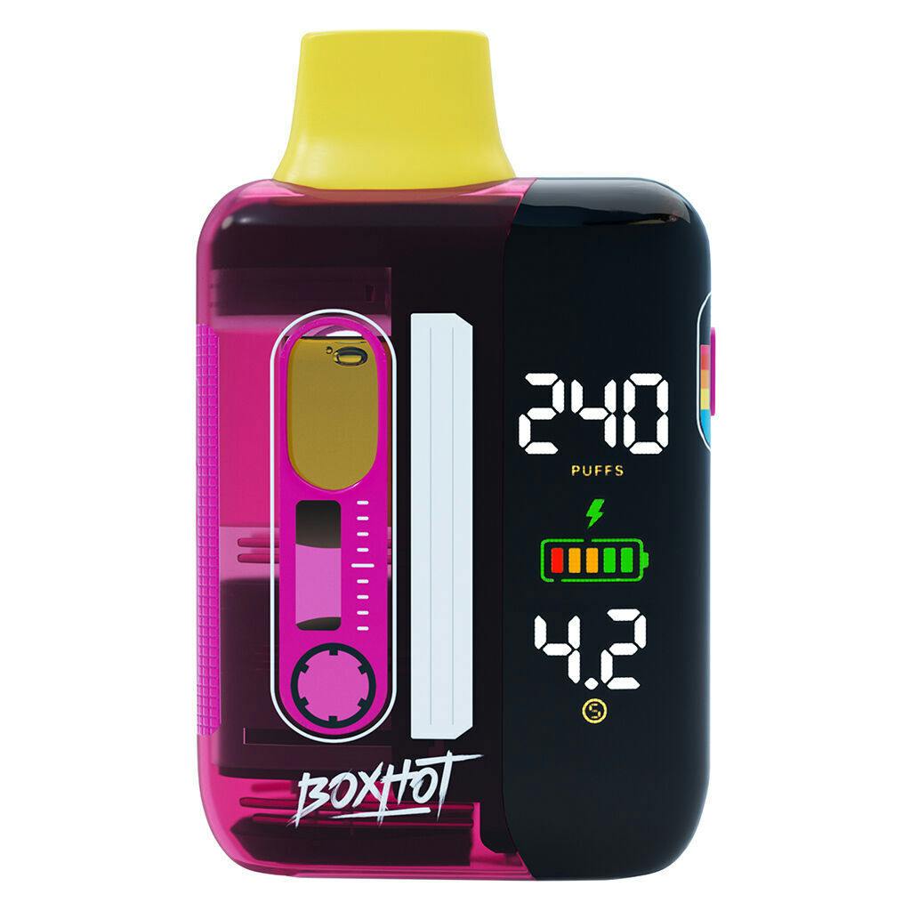 BOXHOT - Strawberry Slammer Liquid Diamond Charged AIl-In-One Vape - Sativa - 1g