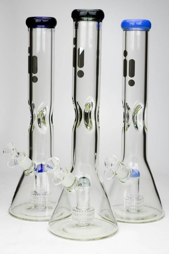 Infyniti - 15" Shower Head Diffuser 7 mm Glass Water Bong